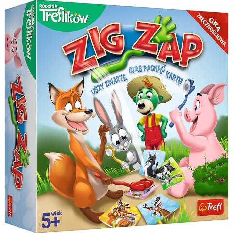 Gra strategiczna Rodzina Treflików ZIG ZAP Zig Zap Trefl (02070)