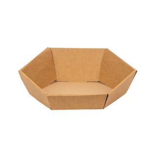 Kosz prezentowy Sześciokątne małe -10 szt Paw (GM-KP-4)