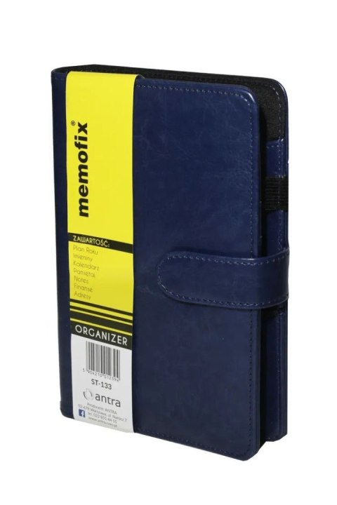 Organizer B6 MEMOFIX granatowy Antra