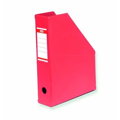 Pojemnik na dokumenty pionowy A4 czerwony PVC PCW Elba (100400623)