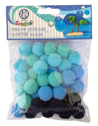 Pompony błękitna laguna mix Creatinio (335121020)