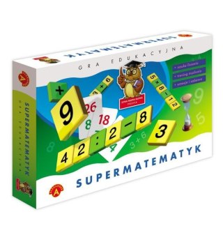 Gra edukacyjna Sowa Mądra Głowa Supermatematyk Alexander (0466)