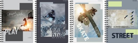 Kołozeszyt (kołonotatnik) A5 POSTER 80k. 70g krata TOP-2000 (400182023)