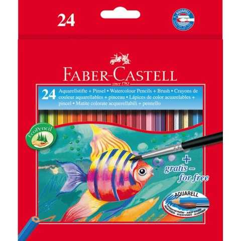 Kredki akwarelowe 24 kol. Faber Castell