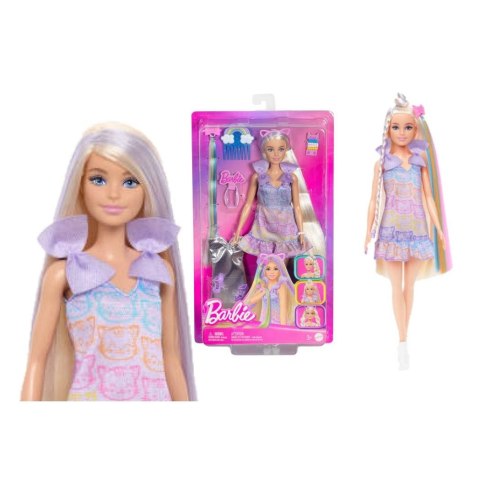 Lalka Blondynka zabawa włosami+akcesoria [mm:] 290 Barbie (JCT72)