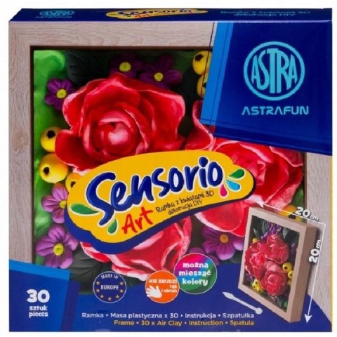 Masa plastyczna dla dzieci piwonie lekka Astra Fun (336125002)