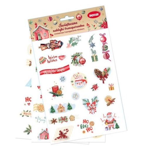 Naklejki świąteczne świąteczne Rexus (5052)