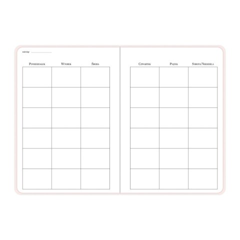 Organizer A5 BUJ O |Hearts 240k mix Interdruk (A5)