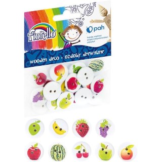 Ozdoba drewniana Guzik Fiorello (GR-WD607)