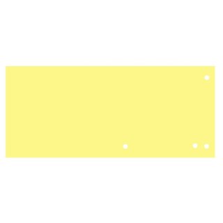 Przekładka czysta 1/3 A4 żółta 190g 100k [mm:] 240x105 Tres (PKI240/ŻÓŁ)