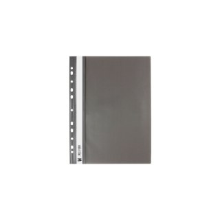 Skoroszyt A4 sztywny zawieszany szary szary PVC PCW 160mic. 150g Tres (SKWA4/SZAR)