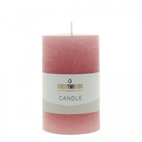 Świeca pieńkowa 6,3X10cm w kolorze Coral śr. 60mm Pavoncella (8720935401384)