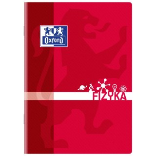Zeszyt tematyczny A5 fizyka 60k. 90g krata Oxford (400092593)