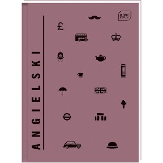 Brulion tematyczny A5 A5/80 k 5902277332370 80k. 70g krata Interdruk (JĘZYK ANGIELSKI)