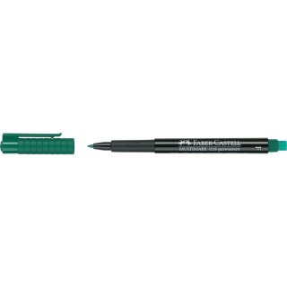 Foliopis Multimark wkład zielony 0,6mm Faber Castell (FC151363)