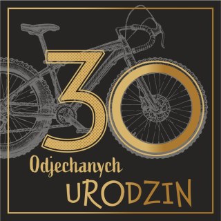 Kartka składana C6 urodzinowy Art Nuvo (5902973359565)