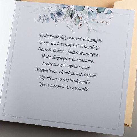 Kartka składana C6 urodzinowy Art Nuvo (5902973359565)