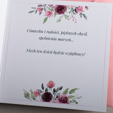 Kartka składana C6 urodzinowy Art Nuvo (5902973359565)