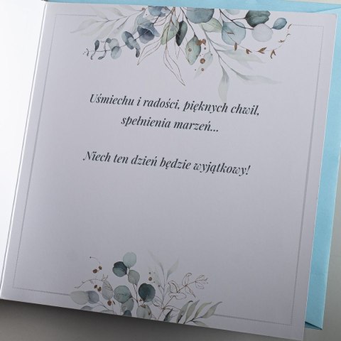 Kartka składana C6 urodzinowy Art Nuvo (5902973359565)