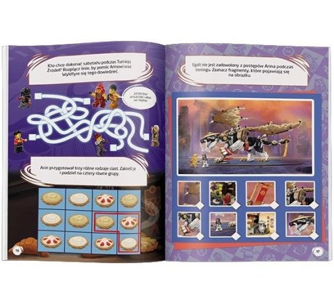 Książeczka edukacyjna LEGO® NINJAGO®. Wyprawa ninja Ameet (LNC 6738)
