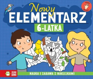 Książeczka edukacyjna Nowy elementarz 6-latka Zielona Sowa