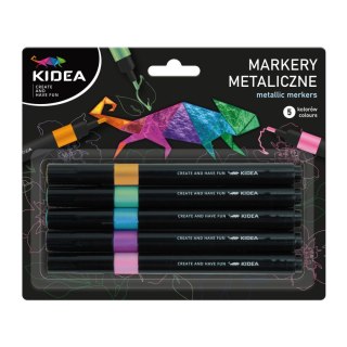 Marker permanentny wkład mix okrągła końcówka Kidea (MMA5KA)