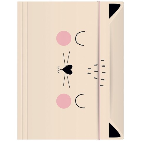 Teczka kartonowa na gumkę z gumką 5902277314574 A4 mix Beppe