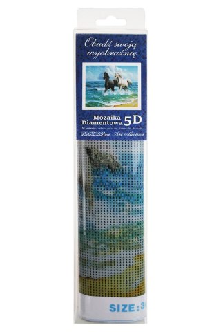 Zestaw kreatywny Diamentowa mozaika 30x40cm Konie 2 Flamingo Line (TMS29511)