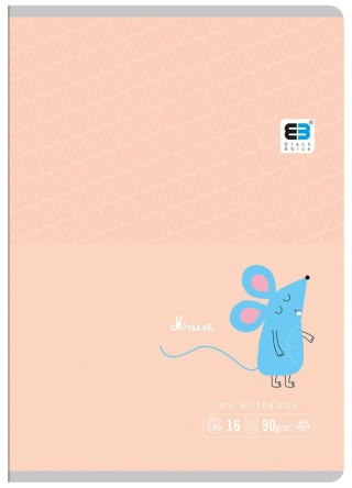Zeszyt A5 B&B KIDS PASTEL 19k. 90g linia Interdruk (ZE16K=B&BP)