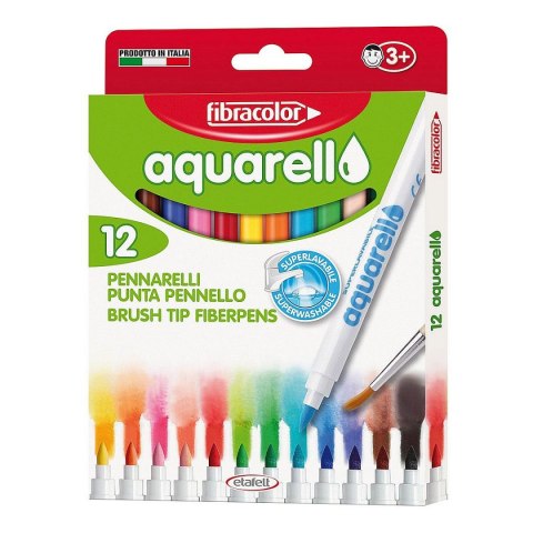 Flamaster 12 kol. Fibracolor