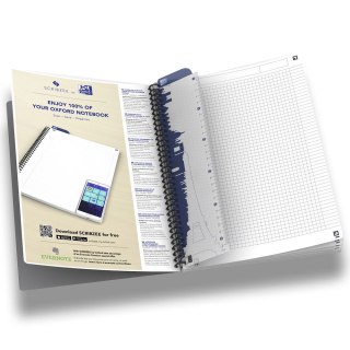 Kołobrulion A5 Essentials 90k. 90g krata [mm:] 148x210 Oxford (100102938)