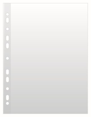 Koszulki na dokumenty groszkowe A4 kolor: przezroczysty typu U 50 mic. Donau (1771095PL-00)