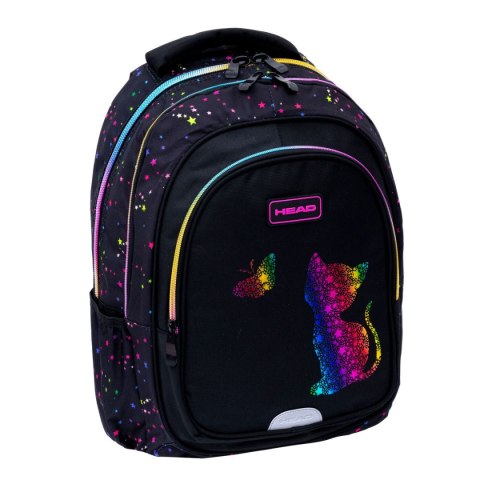 Plecak Golden Effect Rainbow Kitty Head (502025033)