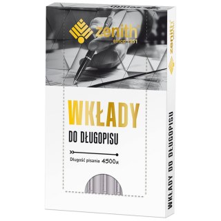 Wkład do długopisu Zenith 4 wkład czerwony 0,7mm Zenith