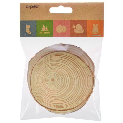 Dekoracja plastry drewna Arpex (BN3684)