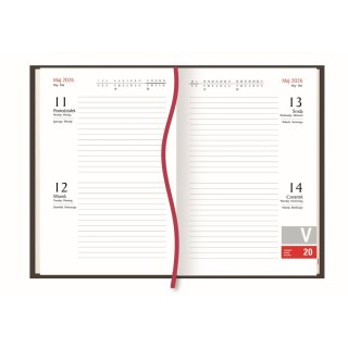 Kalendarz nauczyciela książkowy (terminarz) 125mm x 185mm Michalczyk i Prokop (T-155V-03)