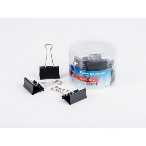 Klipy 50mm CZARNY Tetis (GK001-F)