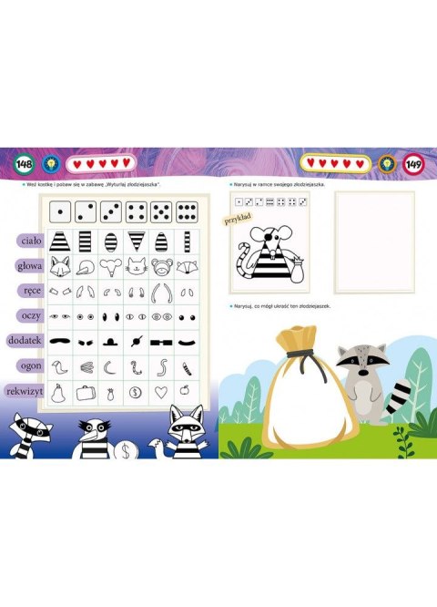 Książeczka edukacyjna Bawię się i uczę. 365 zabaw na każdy dzień w roku dla dzieci 2-6 lat Demart