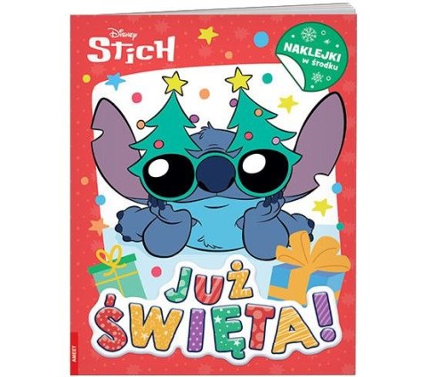 Książeczka edukacyjna Stich. Już świeta! Ameet (ZIM 9107)
