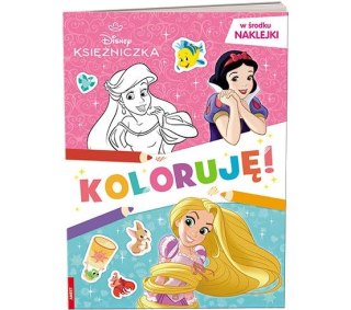 Książka dla dzieci Disney Księżniczka. Koloruję! Ameet (FB 9102)