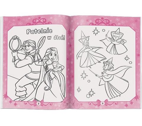 Książka dla dzieci Disney Księżniczka. Koloruję! Ameet (FB 9102)