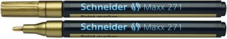 Marker olejowy Maxx 271 wkład złoty 1,0-2,0mm Schneider (SR127153)