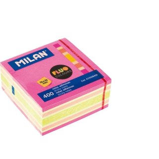 Notes samoprzylepny (karteczki) mix fluo 400k [mm:] 39x76 Milan (415508400)
