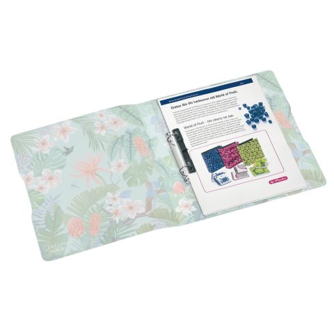 Segregator ringowy 50044030 LadyLike Jungle A4 25mm różne Herlitz (300001532)
