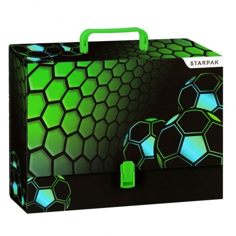 Teczka z szerokim grzbietem na klips Football A4 mix Starpak (559321)