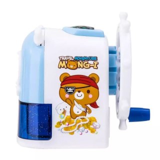 Temperówka grająca NA KORBKĘ niebieski Deli (E7165_pink)