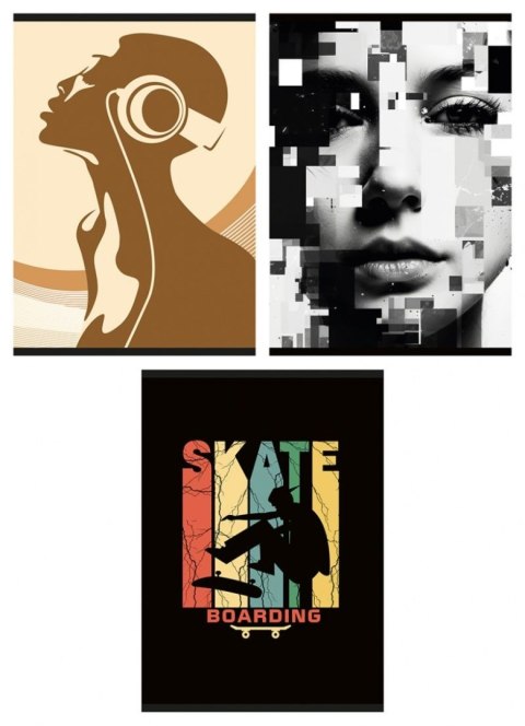 Zeszyt A4 60k. 70g kratka Gimboo (16276171-99)