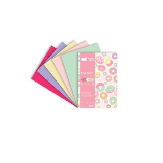 Zeszyt papierów kolorowych A4 170g 20k Happy Color (HA 3817 2030-SWEET)