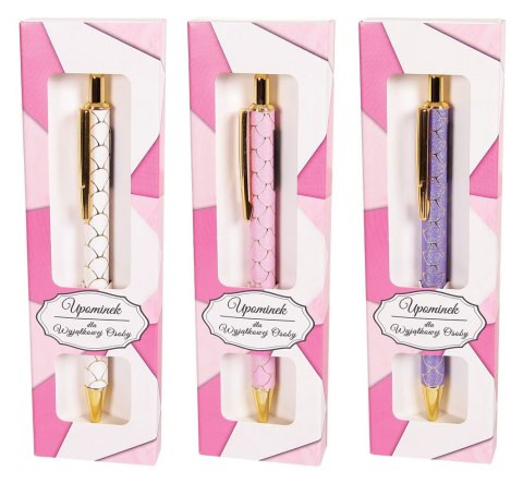 Długopis Gift Box Glamour wkład niebieski 1,0mm Cresco (750004)