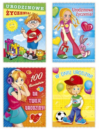 Kartka składana B6 dziecięca (5902221801273)